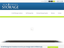 Tablet Screenshot of newjersey-storage.com